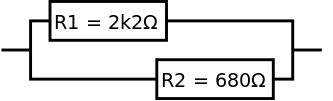 series and parallel resistors